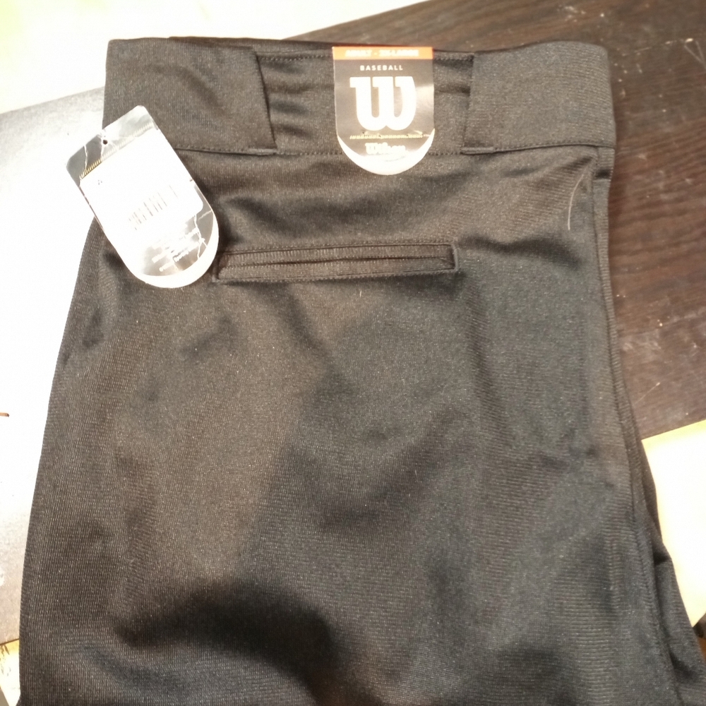 Wilson baseball pants black